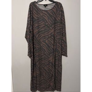 Modx Zebra Print Dress 3X